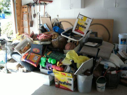 We haul your junk from your house to your garages