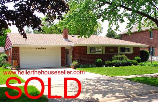 Ranch home in Michael John area of Park Ridge - Sold!