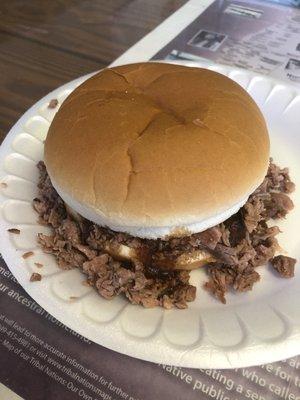 Chopped Beef - There BBQ is 3 Star BBQ. See my previous review. Nothings change !!!