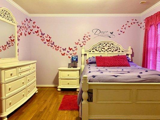 Adorable girl's bedroom