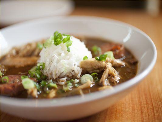 Cajun Style Chicken and Sausage Gumbo