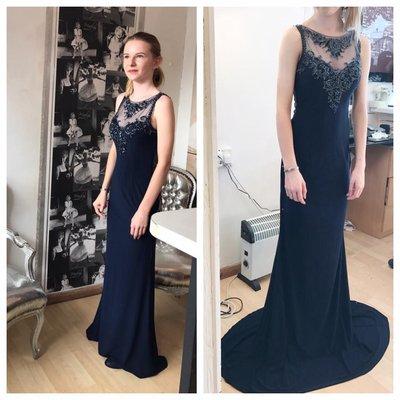 Before and after prom dress