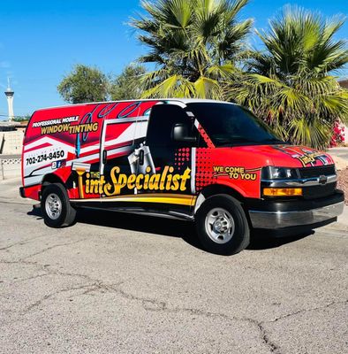 Professional mobile service with a fully equipped van.