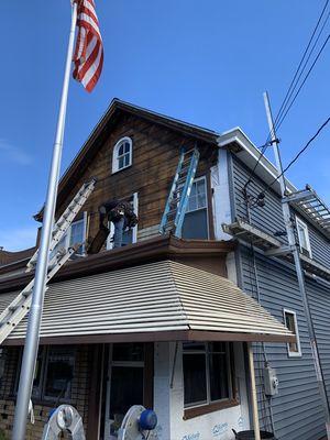 1/2 inch insulation and house wrap