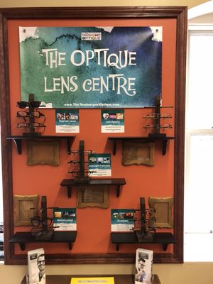 The Optique Lens Centre allows you to see and compare different lens attributes. Nothing like hands on experience