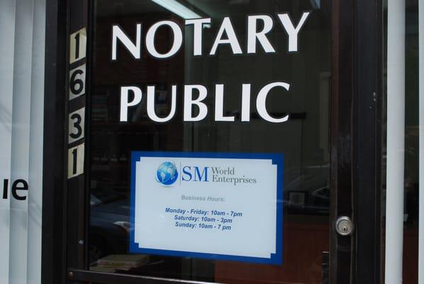 We offer outstanding notarization services to different businesses and individuals 7 days a week. Mobile Notary Public is available!