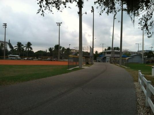 Baseball fields