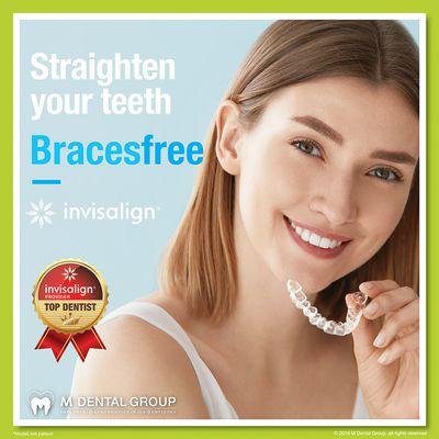 M Dental Group is premier provider of Invisalign. From traditional braces to Invisalign, let us help you achieve your dream smile!