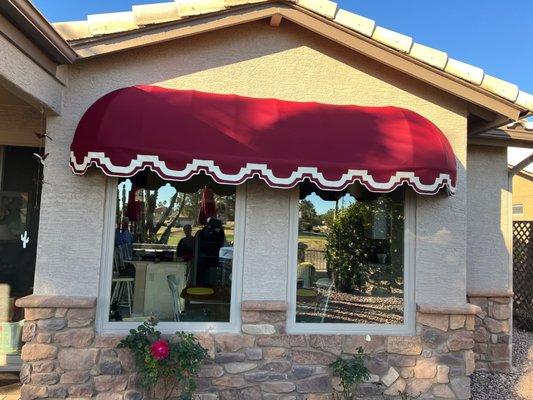 Another awning recover