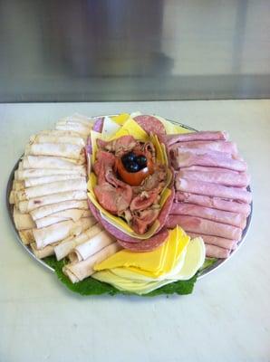 Cold cut platter