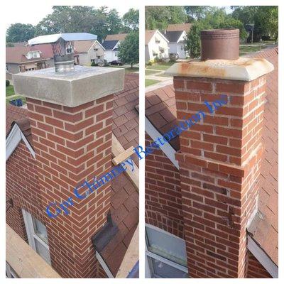 Chimney rebuild