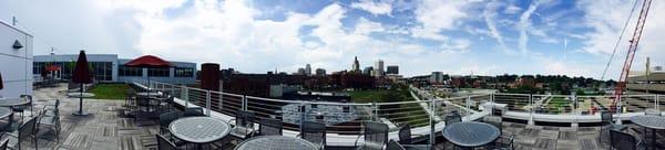 Medical school rooftop