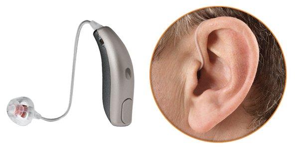 Receiver in the canal style hearing aid