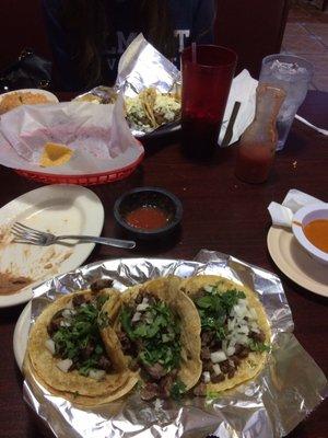 Considering that this is like the only Mexican restaurant in the whole area, these were pretty good tacos.