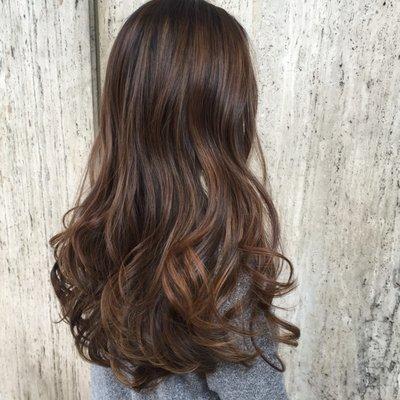 A soft balayage for the fall!