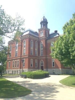 East Hall, the center of campus.