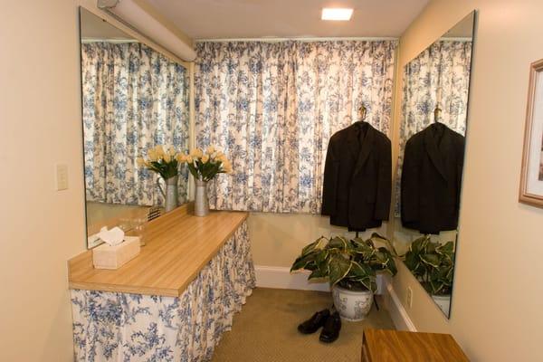 Broom's Dressing Room