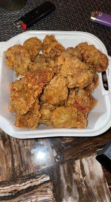 Fried Chicken Gizzards