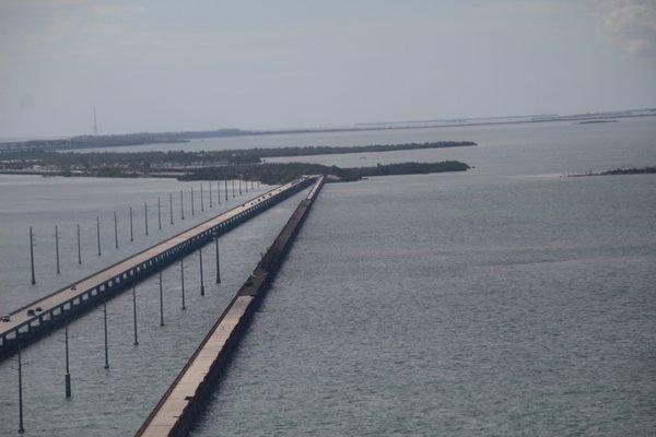 Looking south of 7 mile Bridge