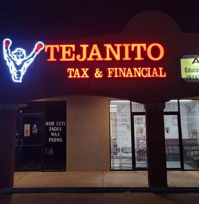 Tejanito Tax & Financial 
1029 N. Zaragosa Ste E
El Paso, Texas 79907
(915)780-3455
www.tejanitotaxfinancial.com