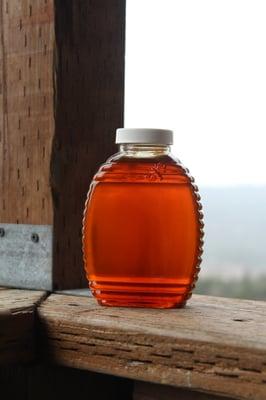 Pure raw unfiltered wildflower honey!