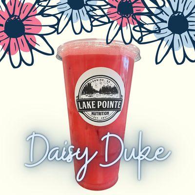 DAISY DUKE SPECIALTY DRINK!!

Specialty Drinks:
Protein Snack 
105-109 calories 
17g of protein 
No Sugar 
Biotin and Collagen