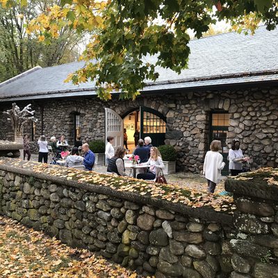 Carriage Barn courtyard