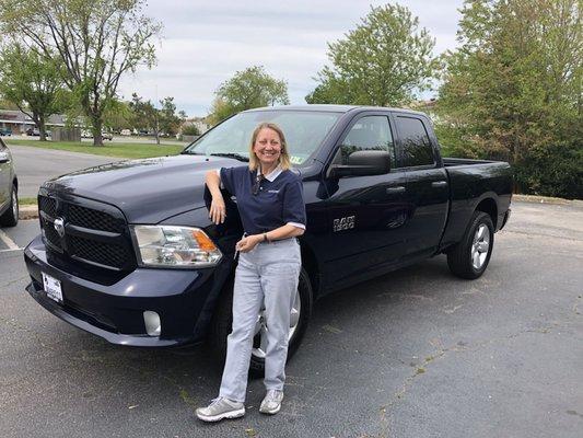 The happy new owner of this beautiful 2015 Ram!