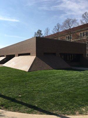 Entrance to the building