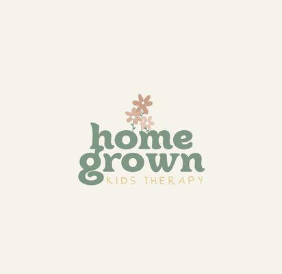 Homegrown Kids Therapy logo.