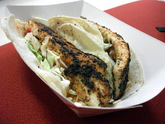 Blackened Mahi Mahi Tacos