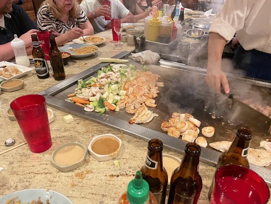 Hibachi Shrimp