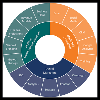 Endorphin Advisors - Services Infographic