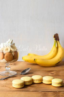 Banana Pudding Macarons