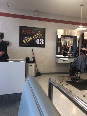 Price for kids cuts. 12 and under