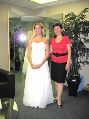 Wedding dress alterations