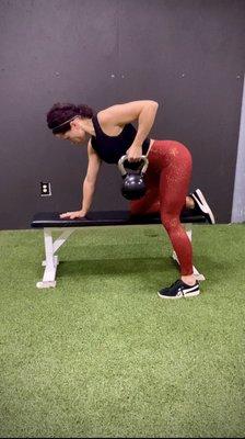 Single arm row