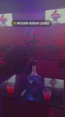 Hookah, Tequila Sunrise