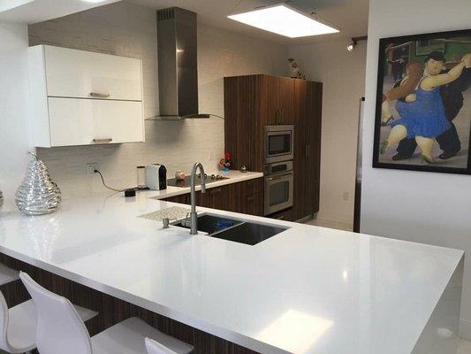 Counter top and modern kitchen