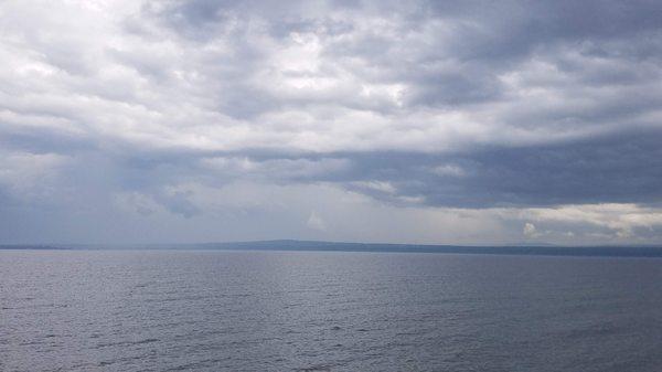 More clouds over the big lake