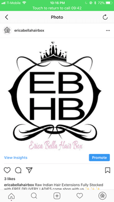 Erica Bella Hair Box