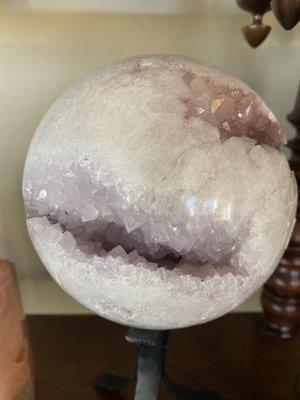 Pink Amethyst Sphere