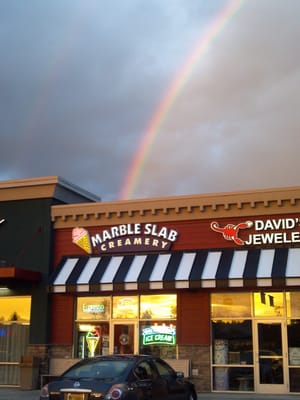 The "pot of gold" at the end of the rainbow!