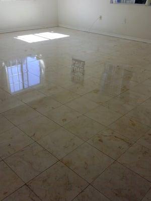 Home Bell Gardens - Marble Floor - Clean and Seal