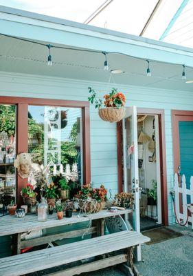 Entrance to Shop