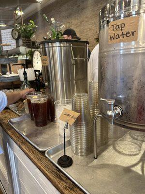 Iced Tea station