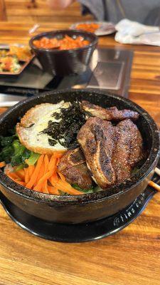 Kalbi Bee Bim Bap