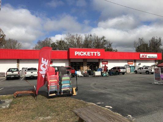 Pickett's Ace Hardware Home owned since 1950