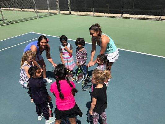 Playing musical racquets!