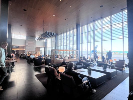 The lounge of the terminals